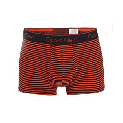 Orange 'Classic Stripe' trunks